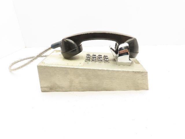 Ceeco SSW-321-F Stainless Steel Wall Mount Standard Telephone