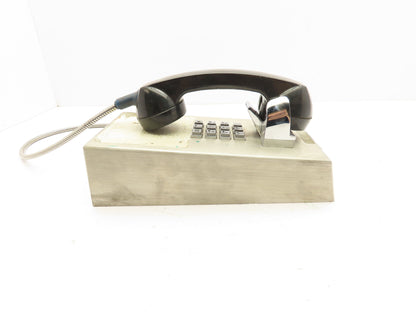 Ceeco SSW-321-F Stainless Steel Wall Mount Standard Telephone