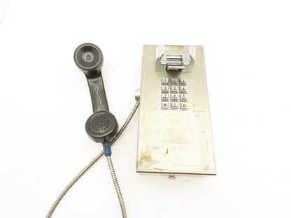 Ceeco SSW-321-F Stainless Steel Wall Mount Standard Telephone