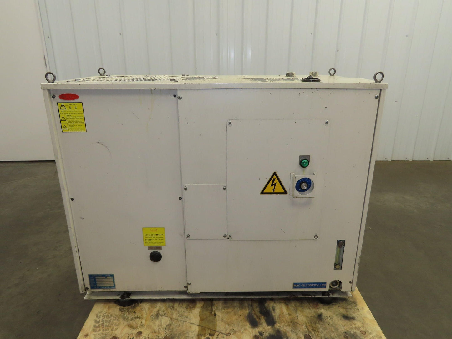 Mac MAC-110SPC-FR-0T-2N Okuma Oil Chiller Cooling Unit 1.1kw 220V 3ph
