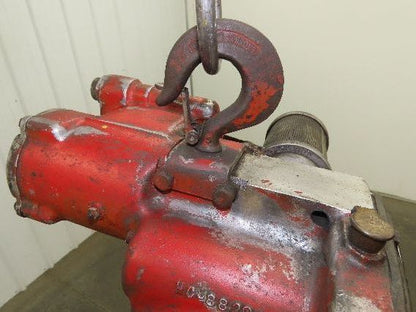 Chicago Pneumatic 1/2 Ton 1000Lb Power Vane Air Chain Hoist 10' 4" Lift Pendant