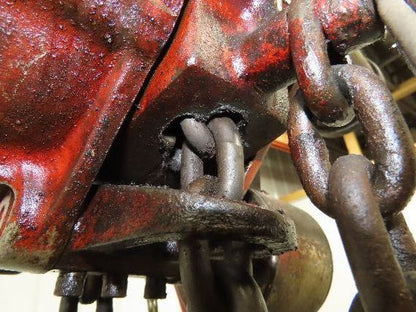 Chicago Pneumatic 1/2 Ton 1000Lb Power Vane Air Chain Hoist 10' 4" Lift Pendant