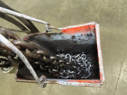 Chicago Pneumatic 1/2 Ton 1000Lb Power Vane Air Chain Hoist 10' 3" Lift Pendant