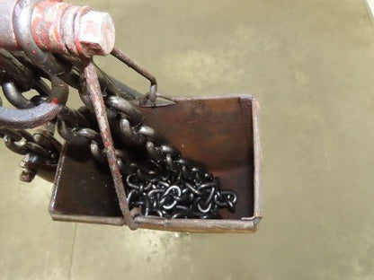 Chicago Pneumatic 1/2 Ton 1000Lb Power Vane Air Chain Hoist 10' 3" Lift Pendant