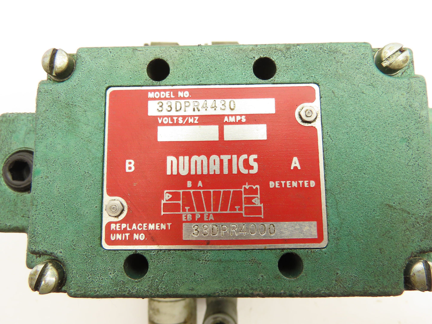 Numatics 33DPR4430 Pneumatic Valve Manifold 1/4" NPT