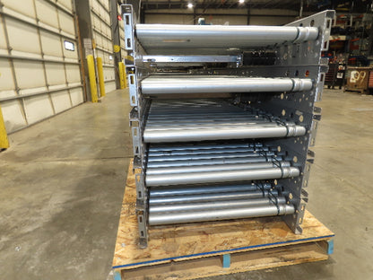 Hilmot 30"x 126' MDR 24VDC Motorized Roller Conveyor 27"BF Variable Speed Zones