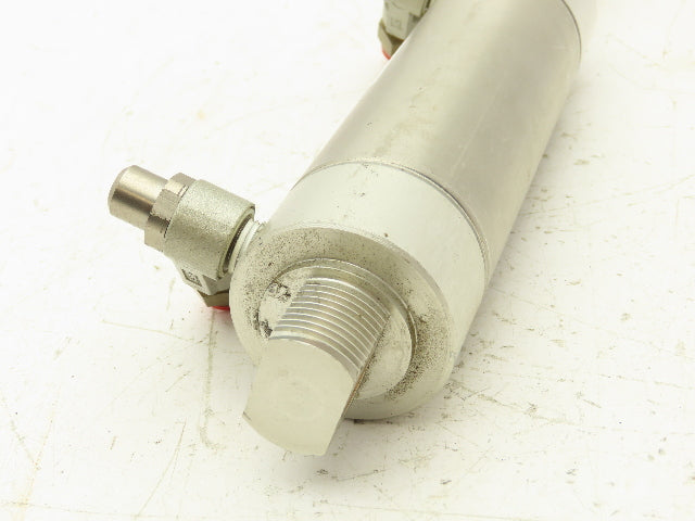SMC NCME200-0400A-DU001958 Pneumatic Cylinder 4" Stroke 2" Bore 250 PSI