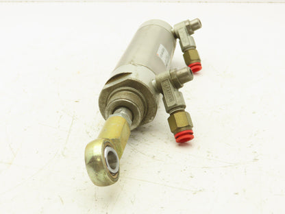 SMC NCME200-0400A-DU001958 Pneumatic Cylinder 4" Stroke 2" Bore 250 PSI