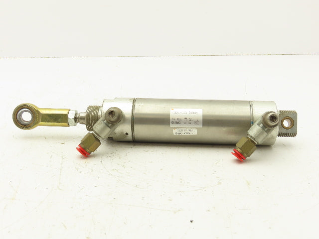 SMC NCME200-0400A-DU001958 Pneumatic Cylinder 4" Stroke 2" Bore 250 PSI