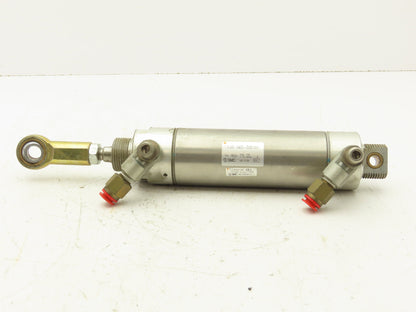 SMC NCME200-0400A-DU001958 Pneumatic Cylinder 4" Stroke 2" Bore 250 PSI