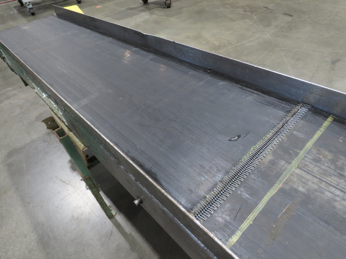 Wardcraft 12"x 8' Slider Bed Belt Conveyor 47FPM 115V 1PH