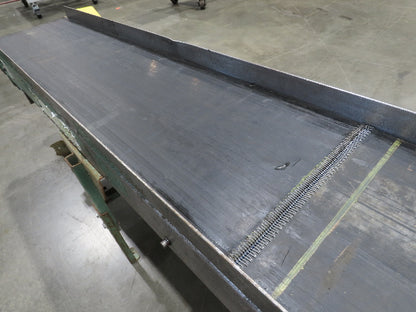 Wardcraft 12"x 8' Slider Bed Belt Conveyor 47FPM 115V 1PH