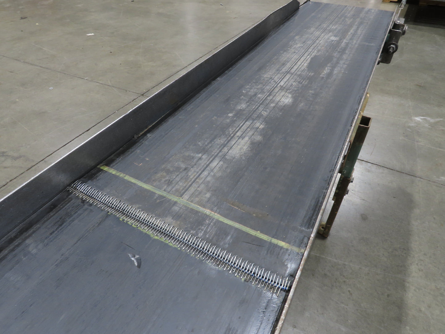 Wardcraft 12"x 8' Slider Bed Belt Conveyor 47FPM 115V 1PH