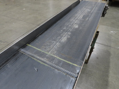 Wardcraft 12"x 8' Slider Bed Belt Conveyor 47FPM 115V 1PH