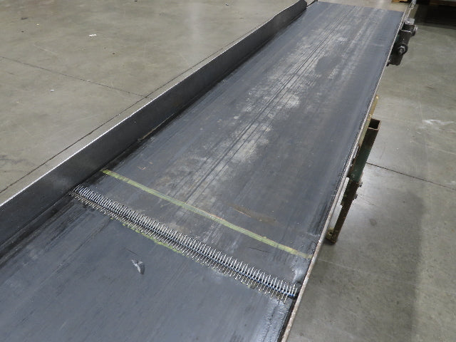 Wardcraft 12"x 8' Slider Bed Belt Conveyor 47FPM 115V 1PH