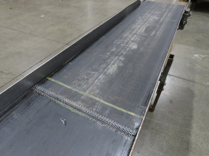 Wardcraft 12"x 8' Slider Bed Belt Conveyor 47FPM 115V 1PH