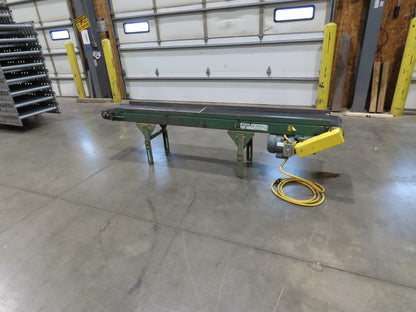 Wardcraft 12"x 8' Slider Bed Belt Conveyor 47FPM 115V 1PH
