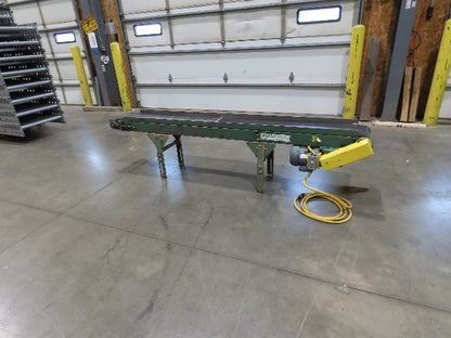 Wardcraft 12"x 8' Slider Bed Belt Conveyor 47FPM 115V 1PH