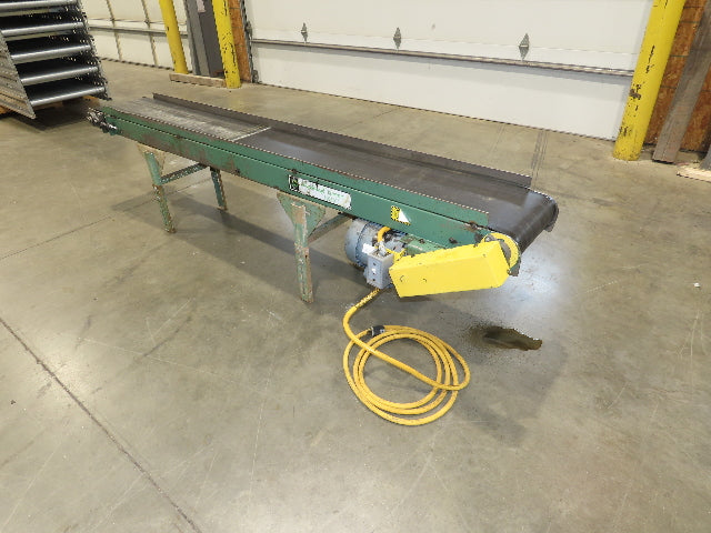 Wardcraft 12"x 8' Slider Bed Belt Conveyor 47FPM 115V 1PH