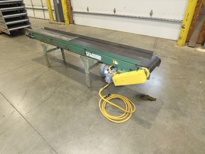 Wardcraft 12"x 8' Slider Bed Belt Conveyor 47FPM 115V 1PH