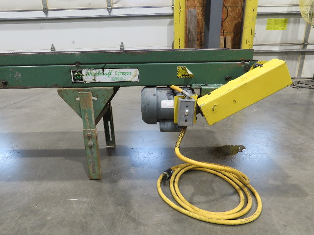 Wardcraft 12"x 8' Slider Bed Belt Conveyor 47FPM 115V 1PH