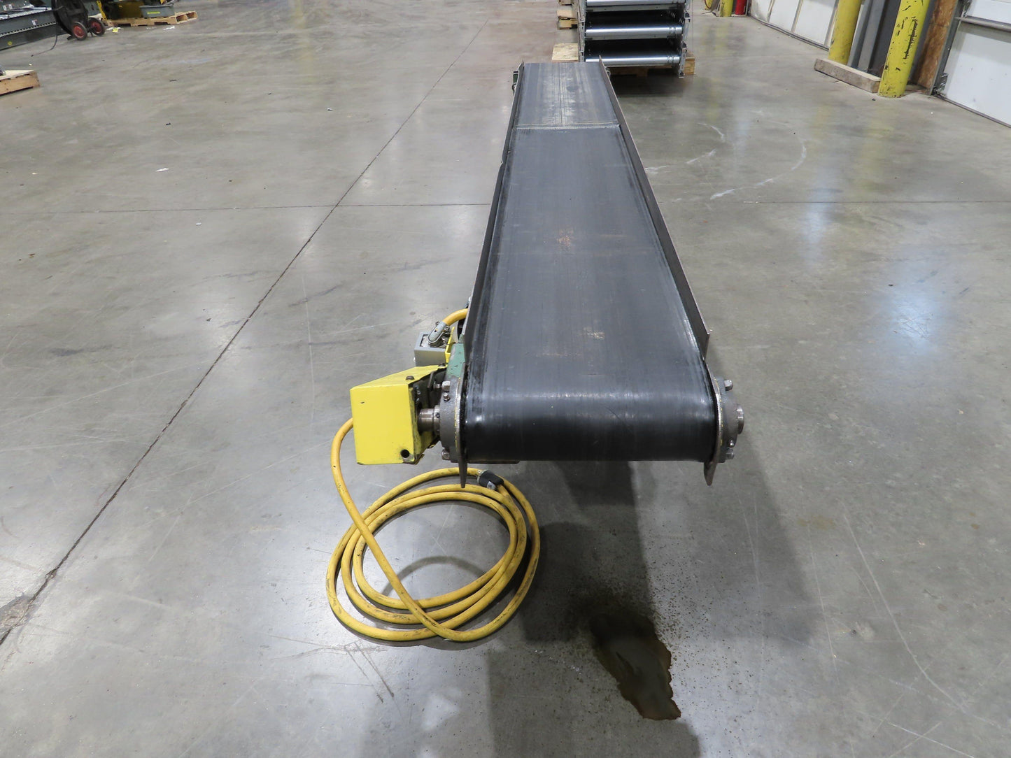 Wardcraft 12"x 8' Slider Bed Belt Conveyor 47FPM 115V 1PH