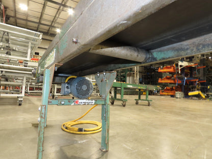 Wardcraft 12"x 8' Slider Bed Belt Conveyor 47FPM 115V 1PH