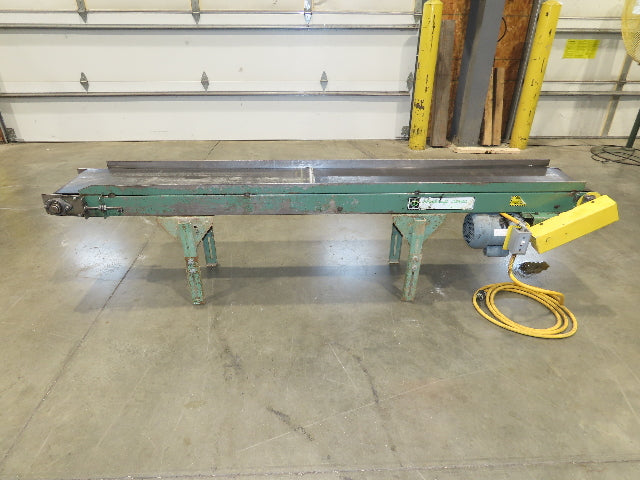 Wardcraft 12"x 8' Slider Bed Belt Conveyor 47FPM 115V 1PH