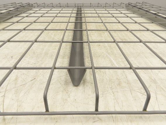 New Pallet Rack Wire Deck 42x46" Waterfall 3 Step Channel Racking 2500lb Mesh