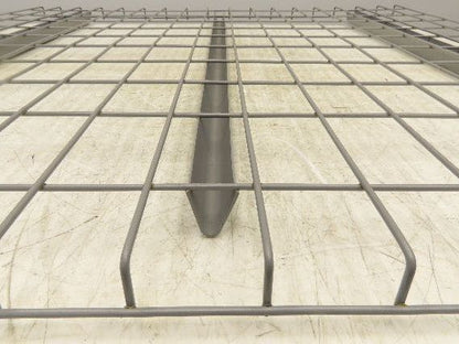 New Pallet Rack Wire Deck 42x46" Waterfall 3 Step Channel Racking 2500lb Mesh