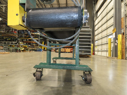 Wardcraft 12"x 7' Slider Bed Belt Conveyor Adj Height on Casters 69FPM 115V 1PH