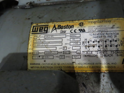 Wardcraft 12"x 7' Slider Bed Belt Conveyor Adj Height on Casters 69FPM 115V 1PH