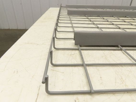 New Pallet Rack Wire Deck 42x52" Waterfall 3 Step Channel Racking 2500lb Mesh