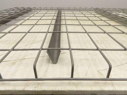 New Pallet Rack Wire Deck 42x58" Waterfall 4 Step Channel Racking 2500lb Mesh