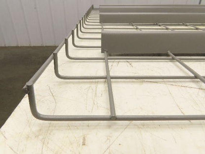 New Pallet Rack Wire Deck 42x58" Waterfall 4 Step Channel Racking 2500lb Mesh