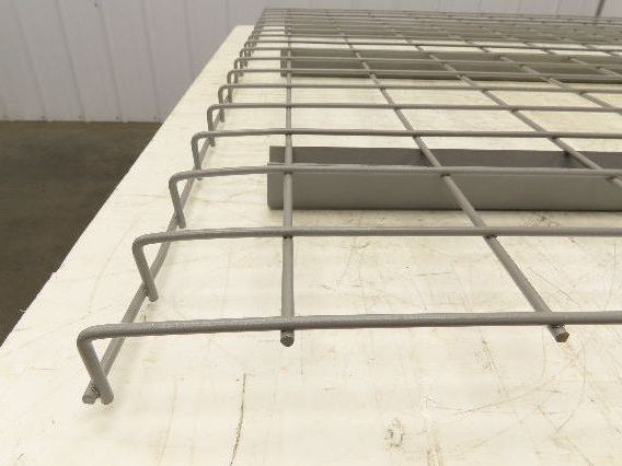 New Pallet Rack Wire Deck 44x46" Waterfall 3 Step Channel Racking 2500lb Mesh