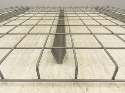 New Pallet Rack Wire Deck 44x46" Waterfall 3 Step Channel Racking 2500lb Mesh