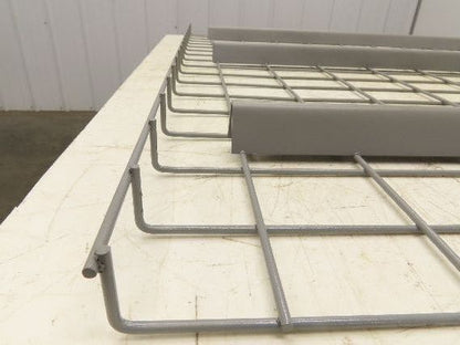 New Pallet Rack Wire Deck 44x46" Waterfall 3 Step Channel Racking 2500lb Mesh