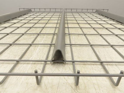 New Pallet Rack Wire Deck 44x46" Waterfall 3 Step Channel Racking 2500lb Mesh