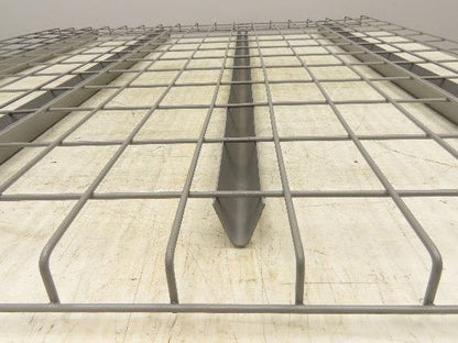 New Pallet Rack Wire Deck 48x46" Waterfall 4 Step Channel Racking 3000lb Mesh
