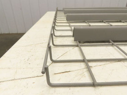 New Pallet Rack Wire Deck 48x46" Waterfall 4 Step Channel Racking 3000lb Mesh