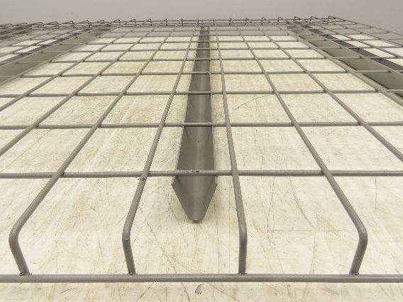 New Pallet Rack Wire Deck 48x58" Waterfall 4 Step Channel Racking 3000lb Mesh