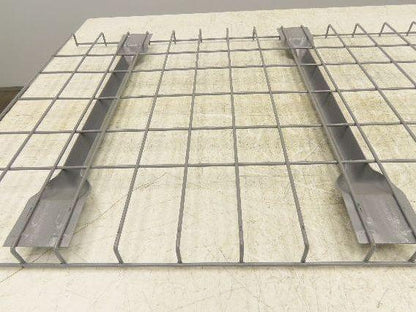 New Pallet Rack Wire Deck 24x46" Waterfall 3 Flared Channel Racking 2500lb Mesh