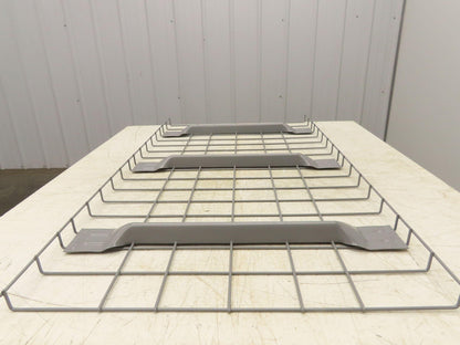 New Pallet Rack Wire Deck 24x46" Waterfall 3 Flared Channel Racking 2500lb Mesh