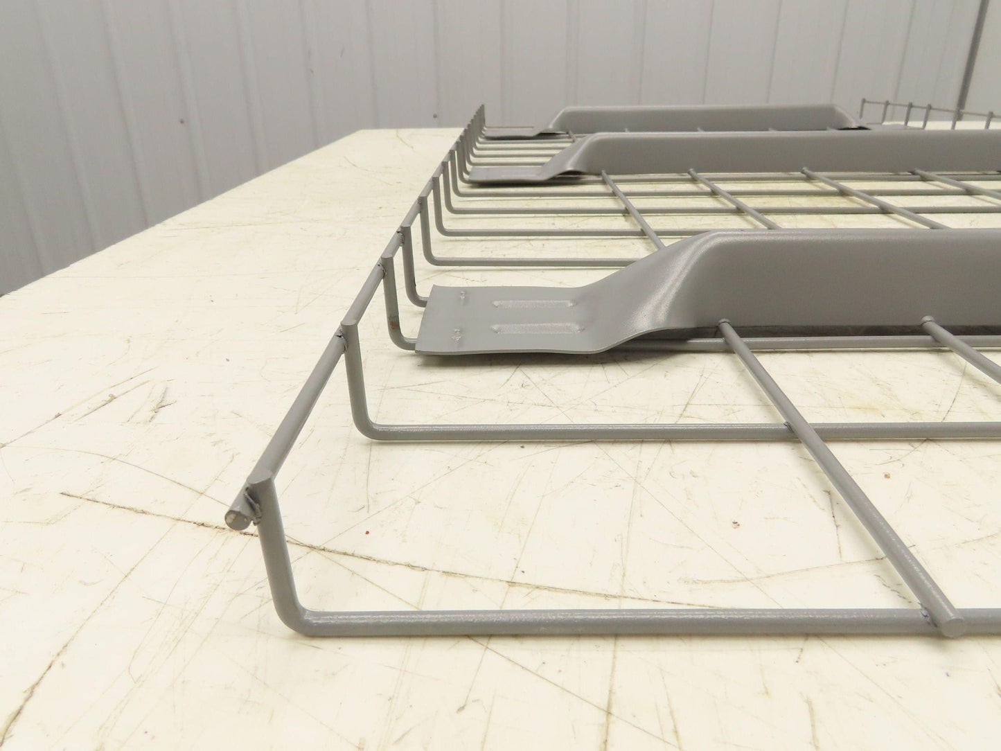 New Pallet Rack Wire Deck 24x46" Waterfall 3 Flared Channel Racking 2500lb Mesh