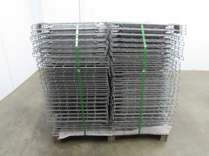 New Pallet Rack Wire Deck 24x46" Waterfall 3 Flared Channel Racking 2500lb Mesh