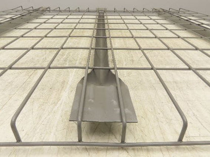 New Pallet Rack Wire Deck 42x46" Waterfall 3 Flared Channel Racking 2500lb Mesh