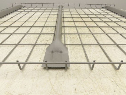 New Pallet Rack Wire Deck 42x52" Waterfall 3 Flared Channel Racking 2500lb Mesh