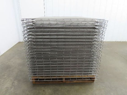 New Pallet Rack Wire Deck 42x52" Waterfall 3 Flared Channel Racking 2500lb Mesh