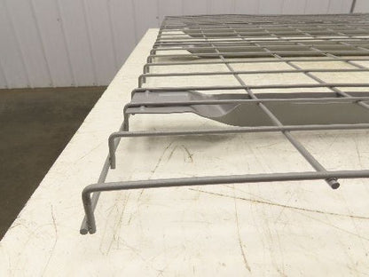 New Pallet Rack Wire Deck 42x58" Waterfall 4 Flared Channel Racking 2500lb Mesh